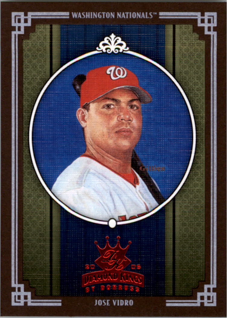 thumbnail 291  - 2005 Diamond Kings Framed Red Baseball Card Pick