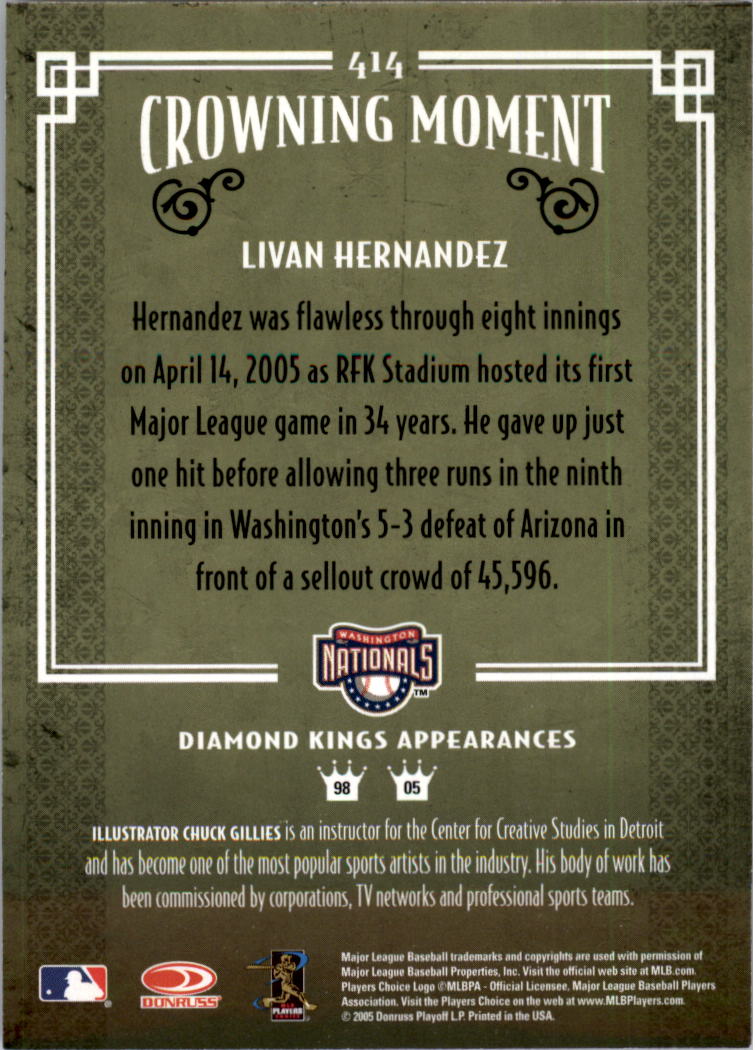 thumbnail 296  - 2005 Diamond Kings Framed Red Baseball Card Pick