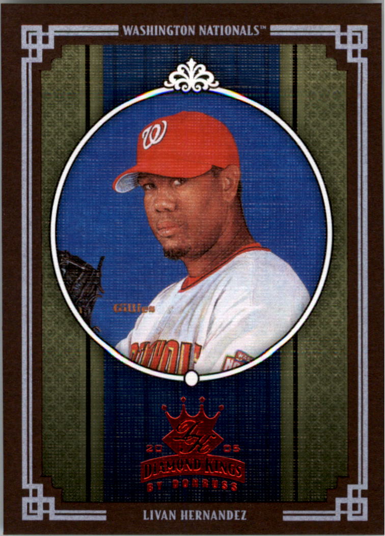 thumbnail 295  - 2005 Diamond Kings Framed Red Baseball Card Pick