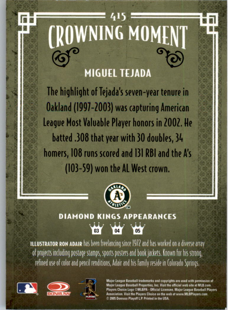 thumbnail 298  - 2005 Diamond Kings Framed Red Baseball Card Pick