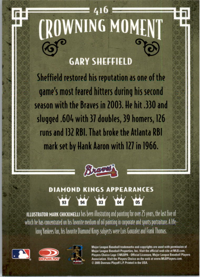 thumbnail 300  - 2005 Diamond Kings Framed Red Baseball Card Pick