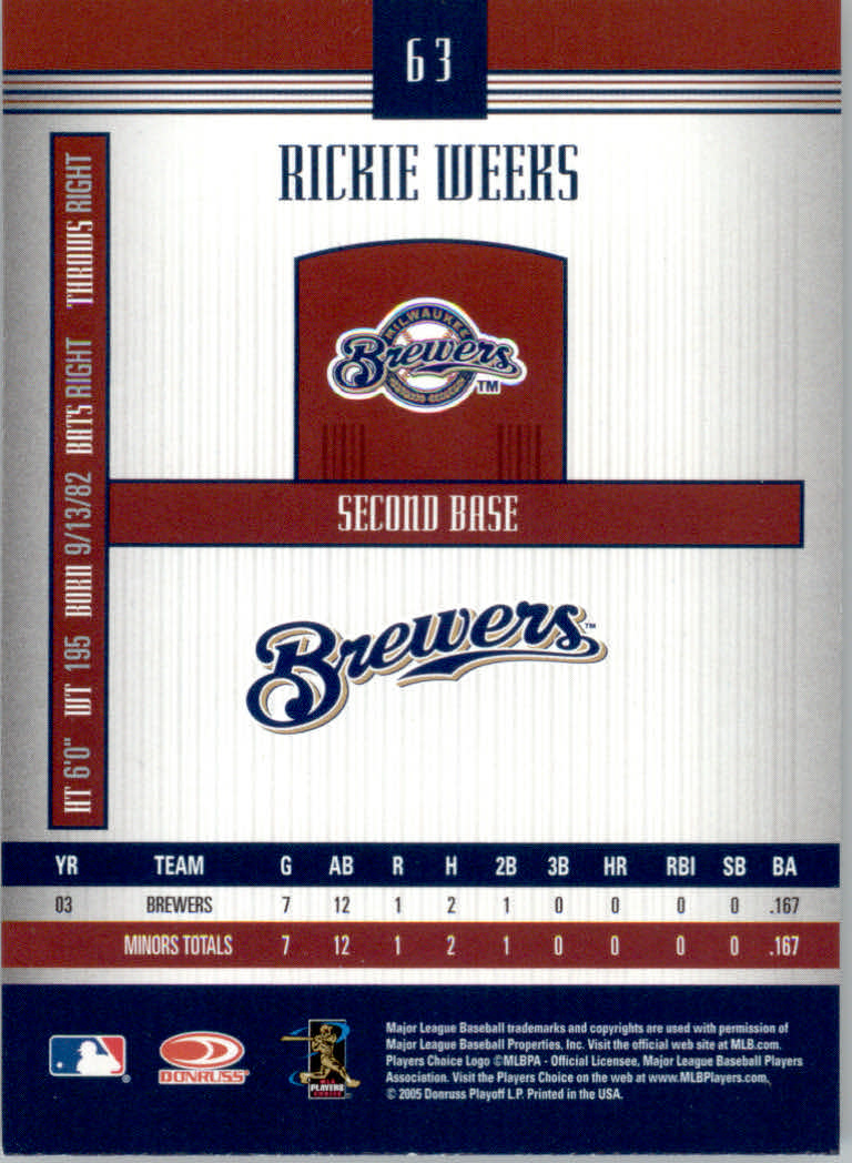 Juego principal"" de tarjetas de béisbol Donruss Signature 2005 - Imagen 9 de 39