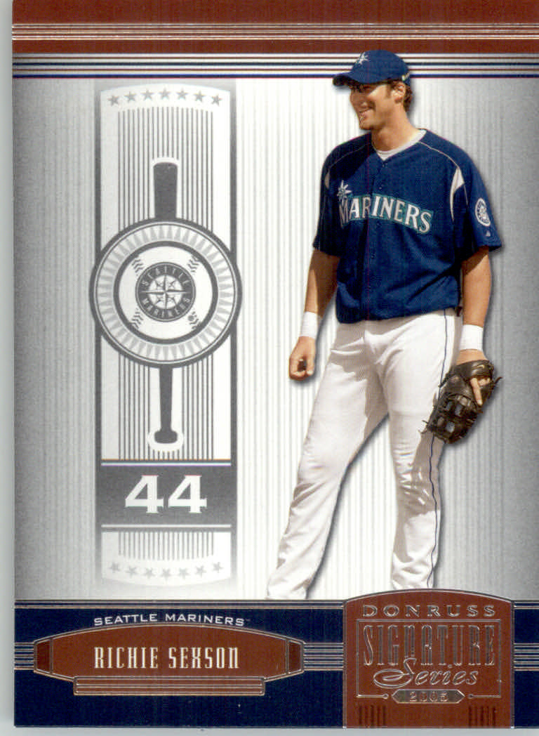 Juego principal"" de tarjetas de béisbol Donruss Signature 2005 - Imagen 26 de 39