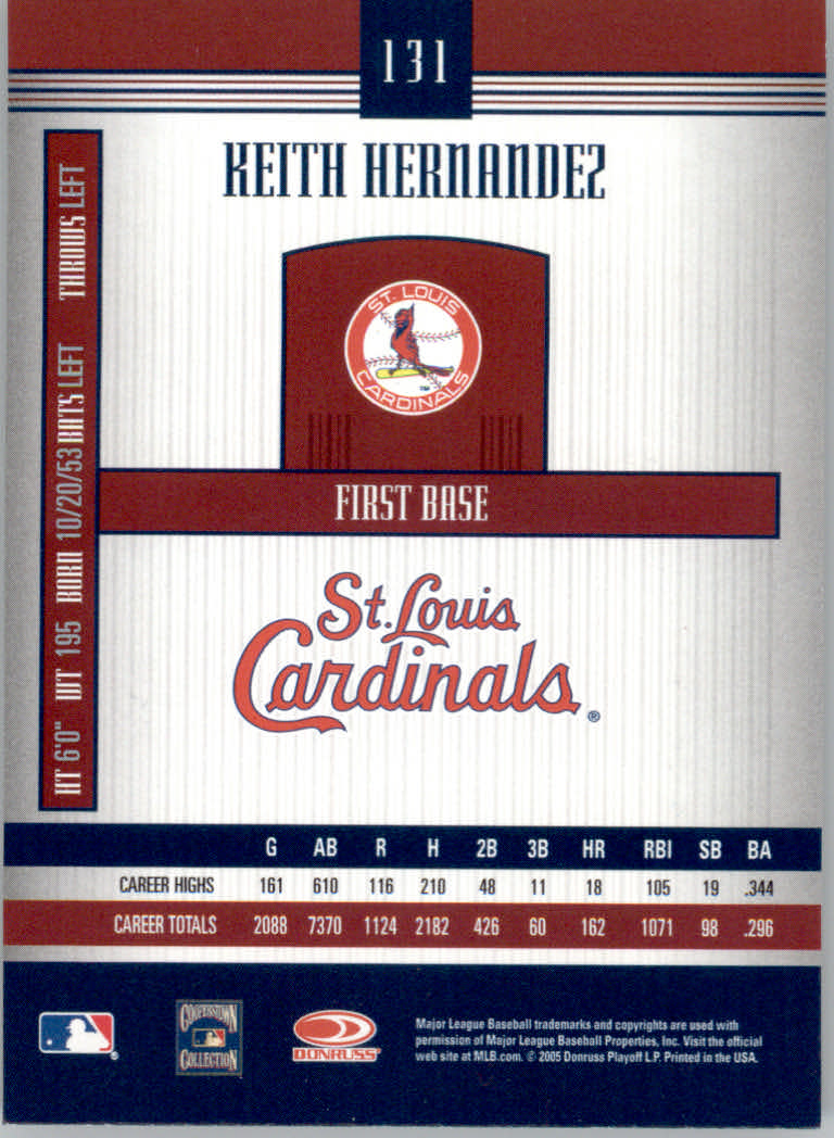 Juego principal"" de tarjetas de béisbol Donruss Signature 2005 - Imagen 29 de 39