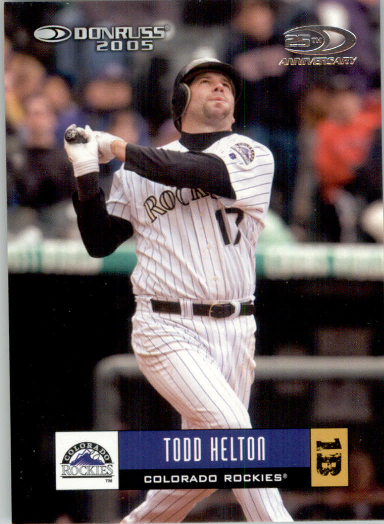 Carte "Parallele" Donruss Baseball 2005 - Foto 2 di 83