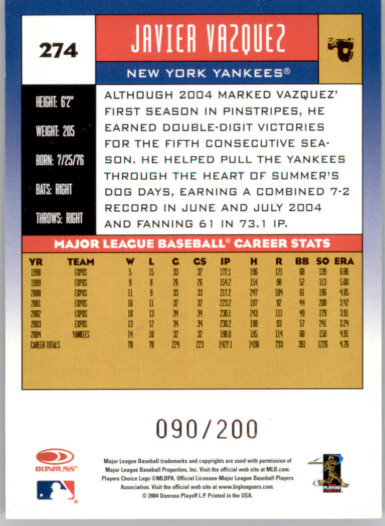 Carte "Parallele" Donruss Baseball 2005 - Foto 33 di 83