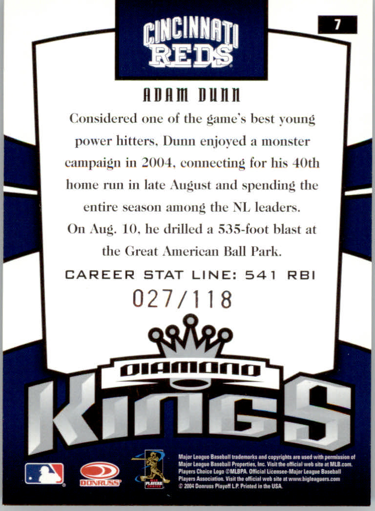 Carte "Parallele" Donruss Baseball 2005 - Foto 49 di 83