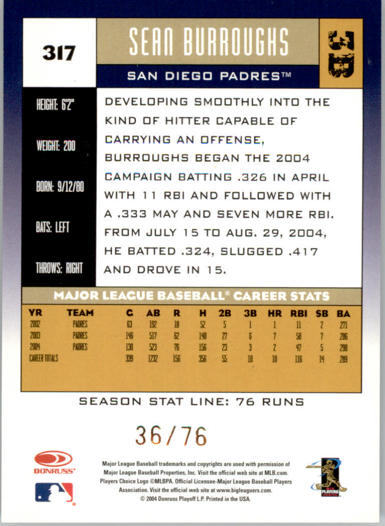 Carte "Parallele" Donruss Baseball 2005 - Foto 77 di 83