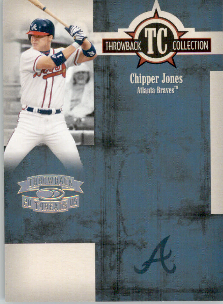2005 Throwback Threads Baseball "Throwback Collection" Insert and Parallel Cards - Picture 58 of 59