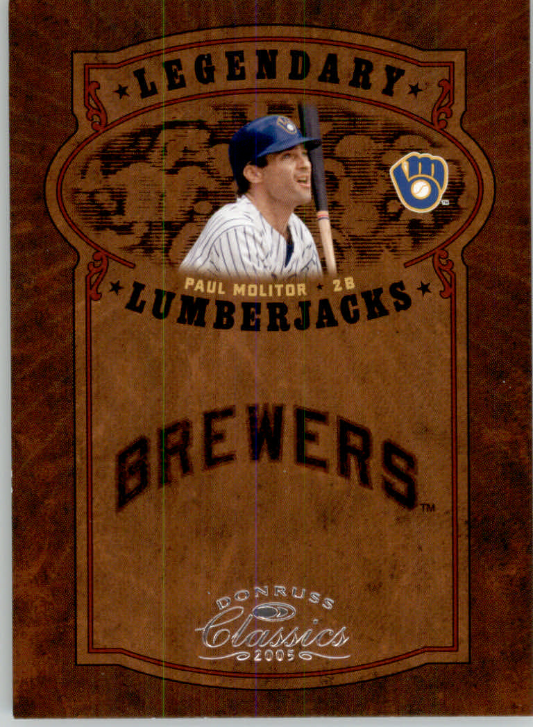 Tarjetas de inserción ""Legendary Lemberjacks and Players"" de béisbol Donruss Classics 2005 - Imagen 30 de 133