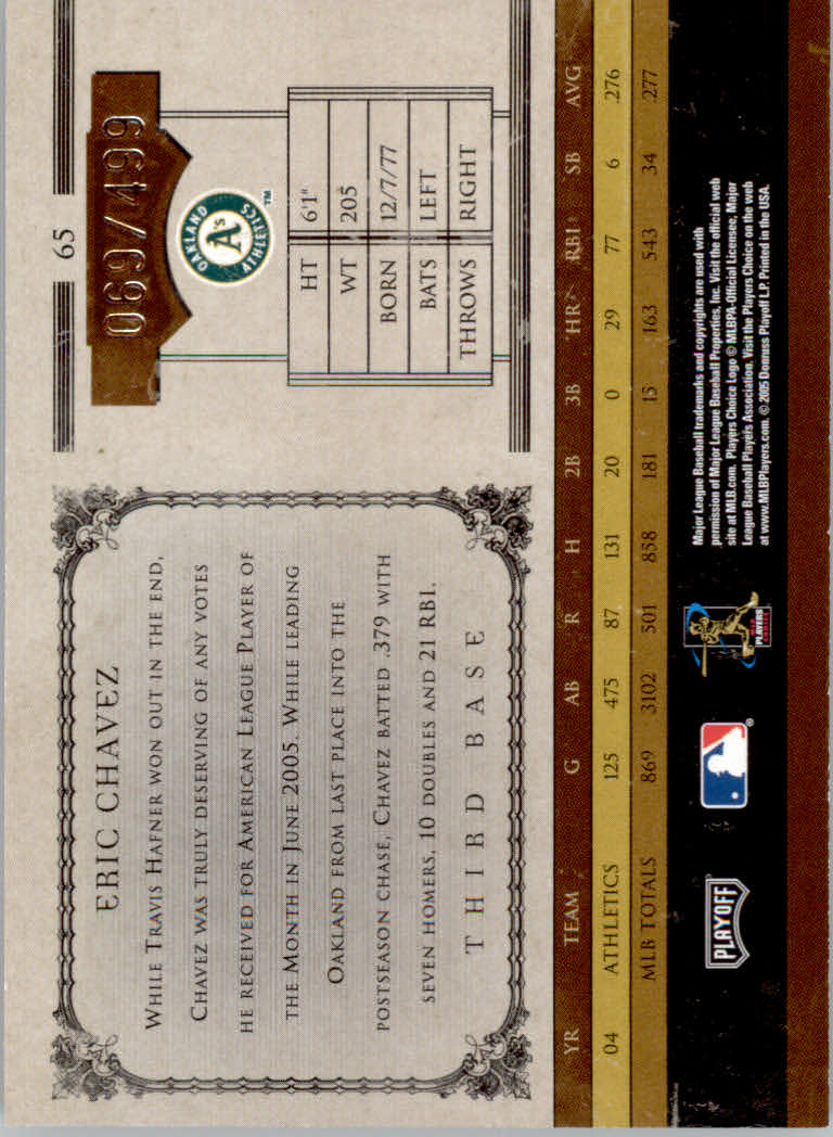 2005 Prime Cuts Baseball Cards - Picture 55 of 71