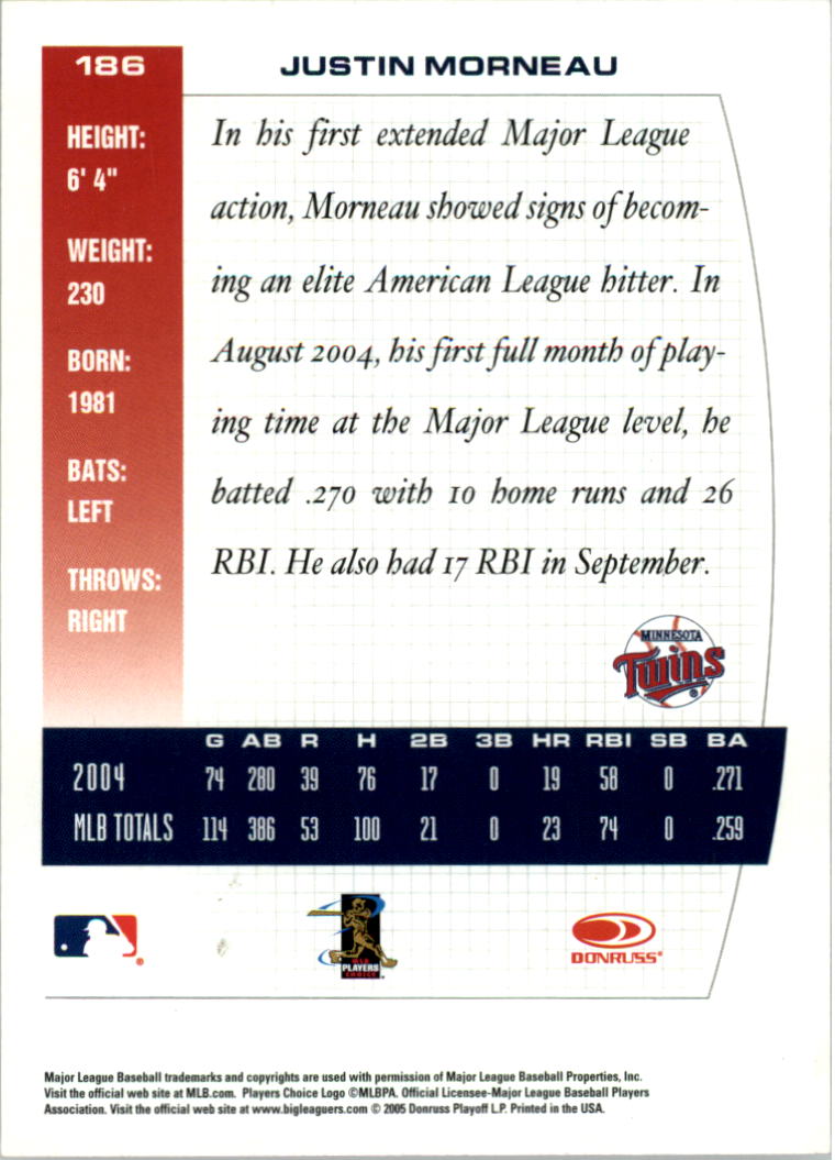 thumbnail 47  - 2005 Donruss Team Heroes Showdown Red Baseball Card Pick 1-450