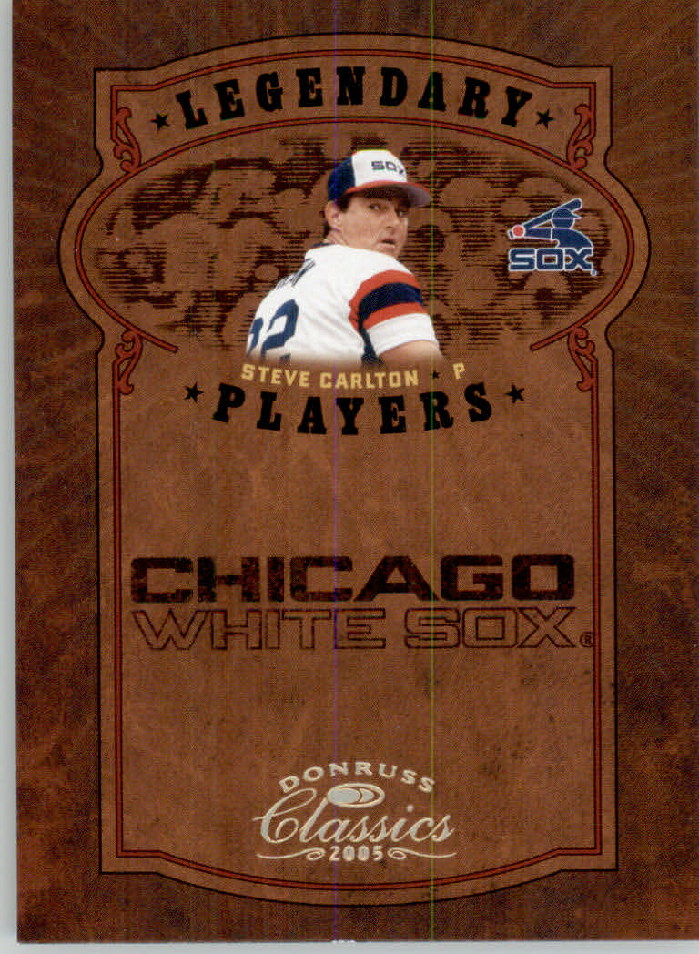 Tarjetas de inserción ""Legendary Lemberjacks and Players"" de béisbol Donruss Classics 2005 - Imagen 128 de 133