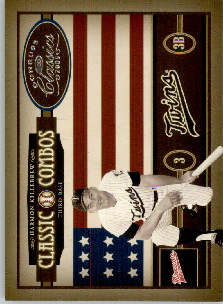 2005 Donruss Classics Baseball "Classic Combos and Singles" Insert Cards - Picture 8 of 39