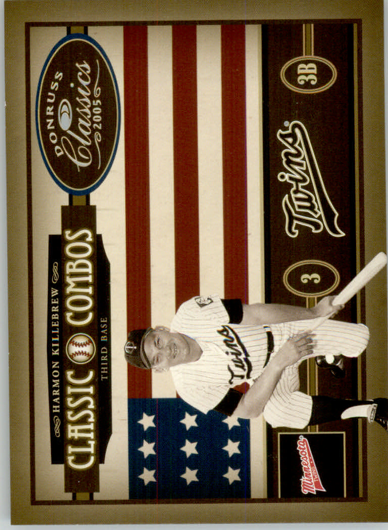2005 Donruss Classics Baseball "Classic Combos and Singles" Insert Cards - Picture 12 of 39