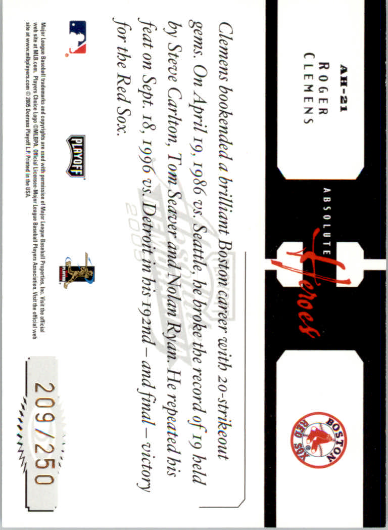 Tarjetas de inserto de béisbol Absolute Memorabilia 2005 ""Héroes y marcas de fama - Imagen 9 de 32