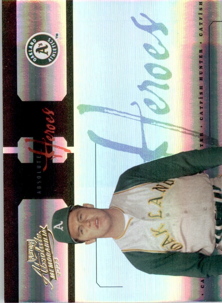 Tarjetas de inserto de béisbol Absolute Memorabilia 2005 ""Héroes y marcas de fama - Imagen 15 de 32