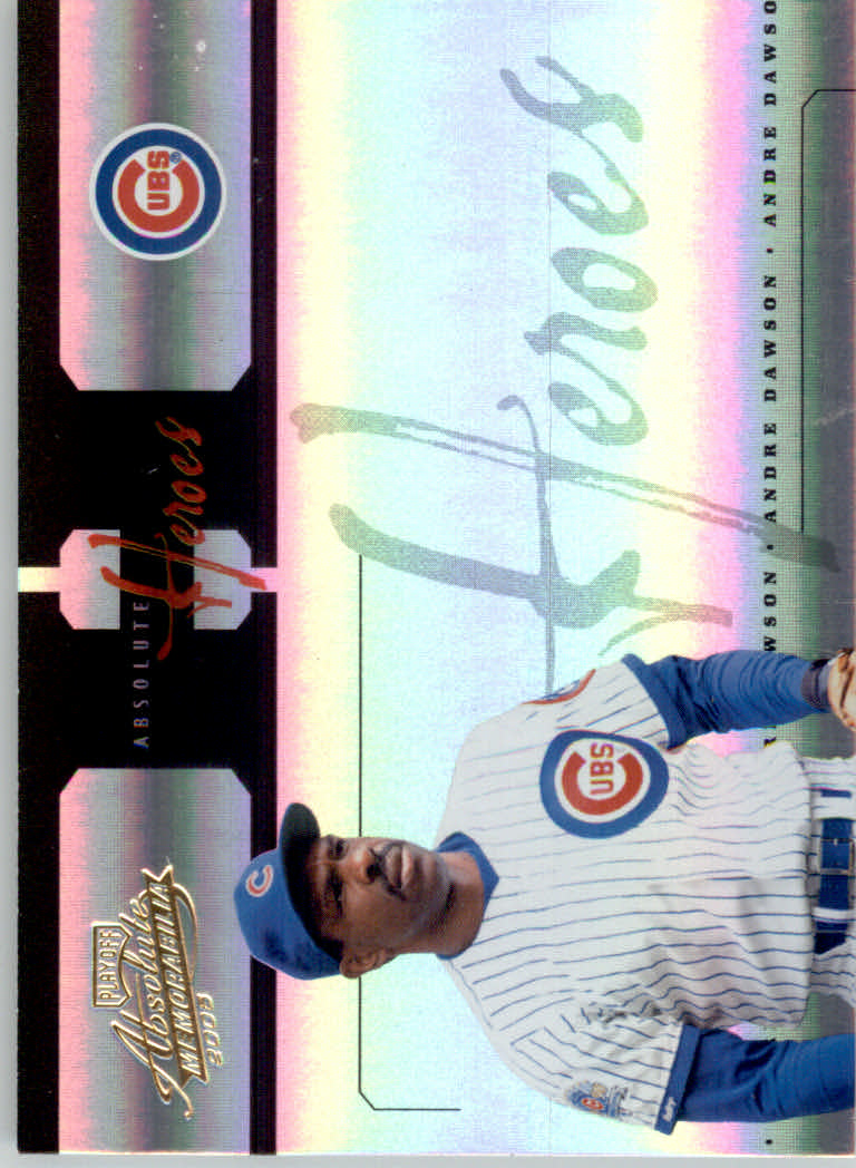 Tarjetas de inserto de béisbol Absolute Memorabilia 2005 ""Héroes y marcas de fama - Imagen 21 de 32
