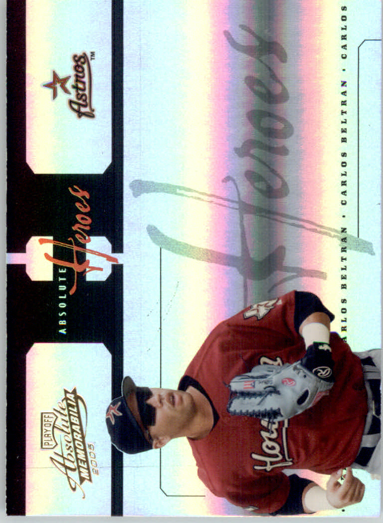 Tarjetas de inserto de béisbol Absolute Memorabilia 2005 ""Héroes y marcas de fama - Imagen 23 de 32