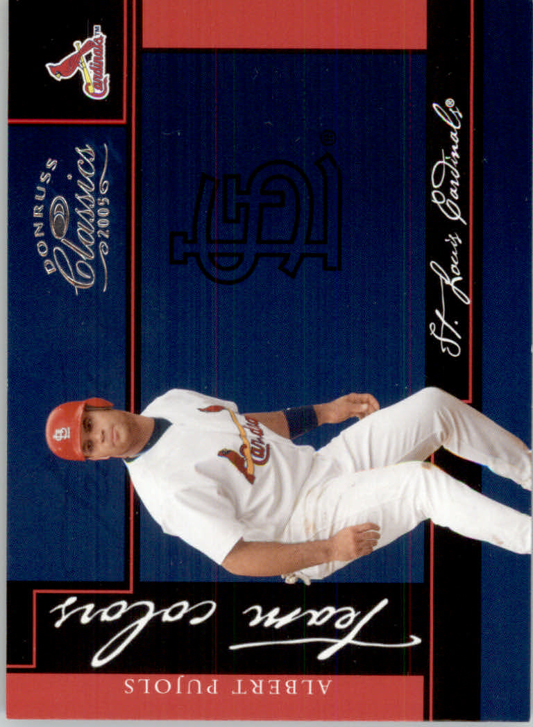 2005 Donruss Classics Baseball "Team Colors" Insert and Insert Parallel Cards - Picture 4 of 77