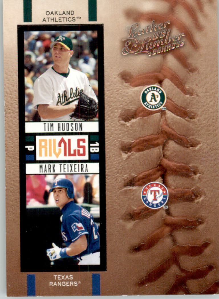 2005 Leather and Lumber Baseball "Naturals and Rivals" Insert Cards - Picture 34 of 66