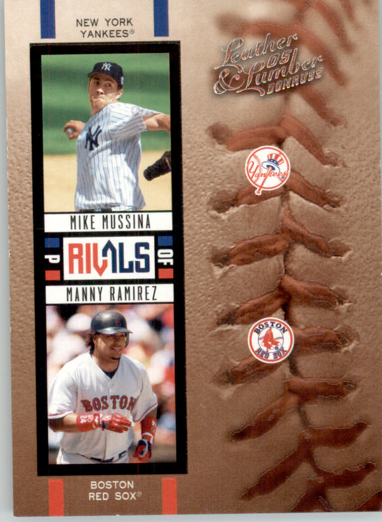 2005 Leather and Lumber Baseball "Naturals and Rivals" Insert Cards - Picture 40 of 66