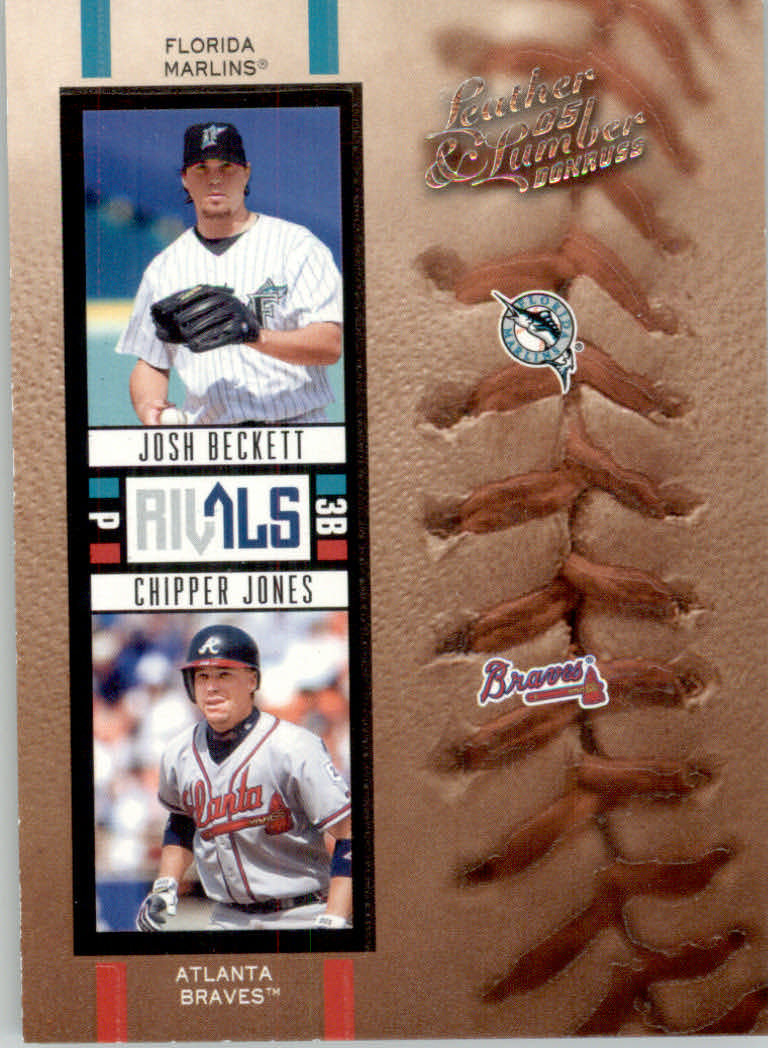 2005 Leather and Lumber Baseball "Naturals and Rivals" Insert Cards - Picture 42 of 66