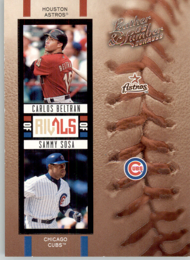 2005 Leather and Lumber Baseball "Naturals and Rivals" Insert Cards - Picture 46 of 66