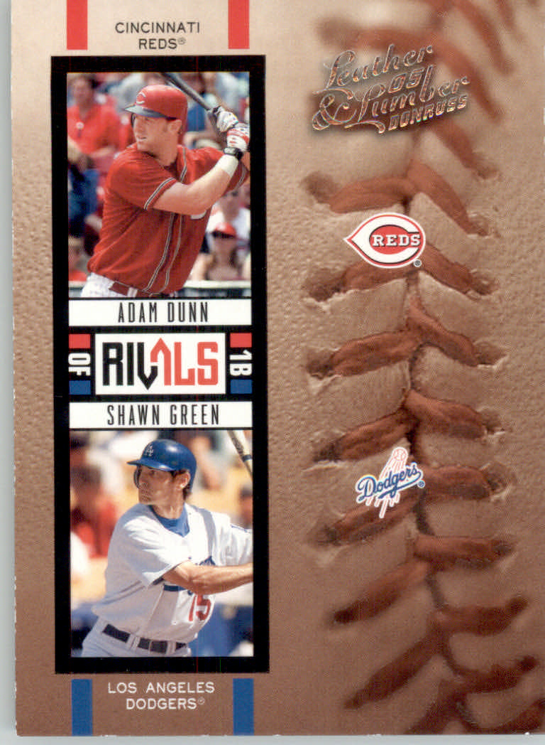 2005 Leather and Lumber Baseball "Naturals and Rivals" Insert Cards - Picture 55 of 66