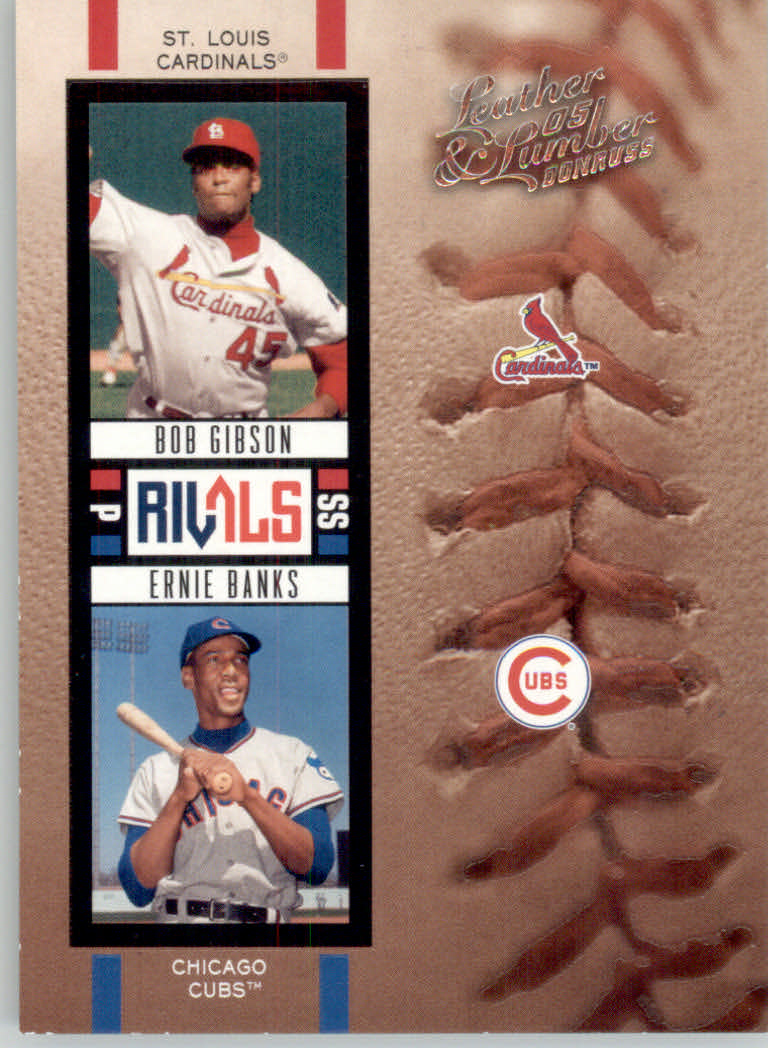 2005 Leather and Lumber Baseball "Naturals and Rivals" Insert Cards - Picture 61 of 66