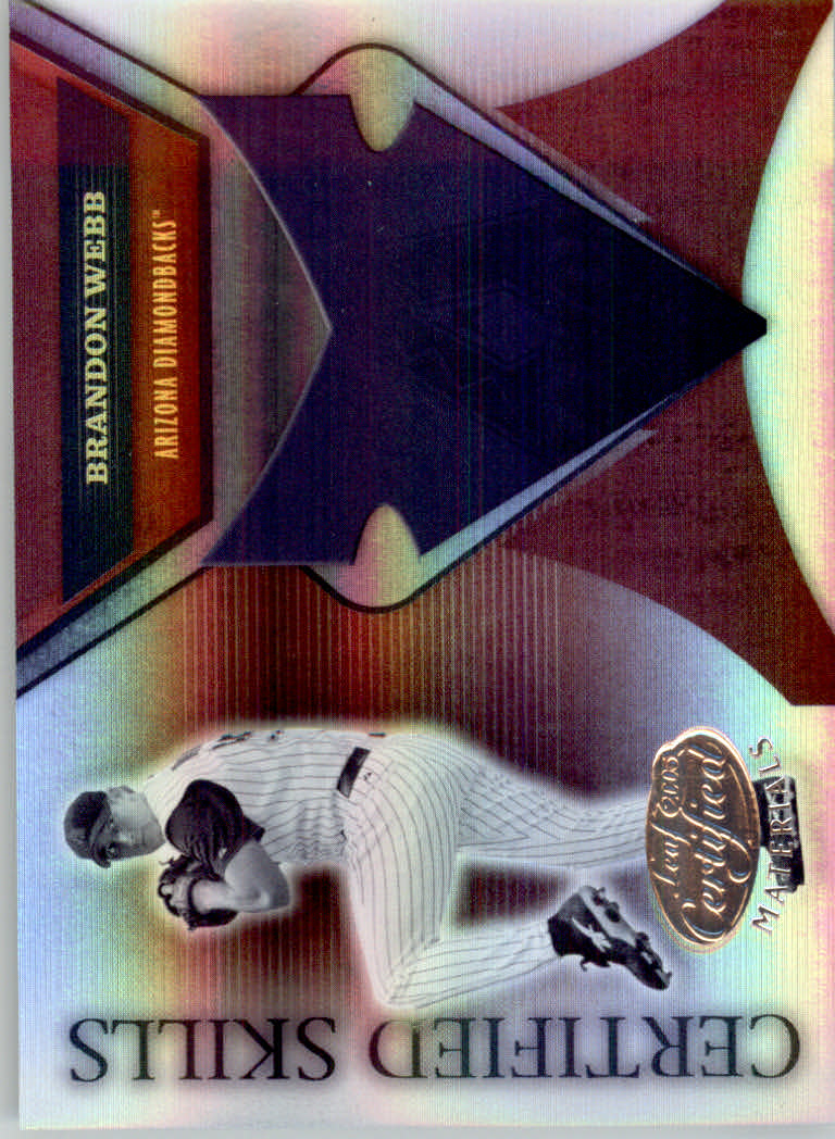2005 Leaf Certified Materials Baseball "Skills" Insert and Mirror Cards - Picture 54 of 75
