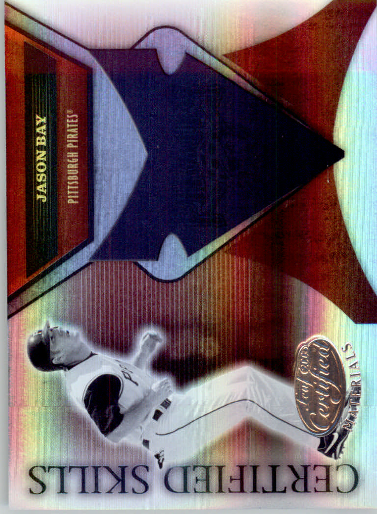 2005 Leaf Certified Materials Baseball "Skills" Insert and Mirror Cards - Picture 60 of 75