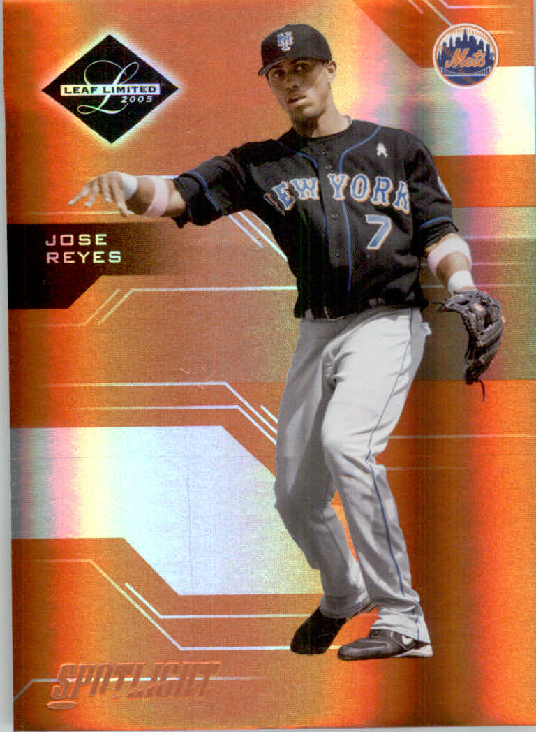 Carte Parallele "Spotlight" Baseball Limited Leaf 2005 - Foto 8 di 65