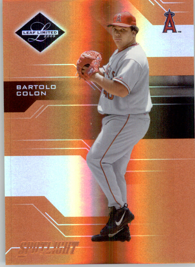 Carte Parallele "Spotlight" Baseball Limited Leaf 2005 - Foto 24 di 65