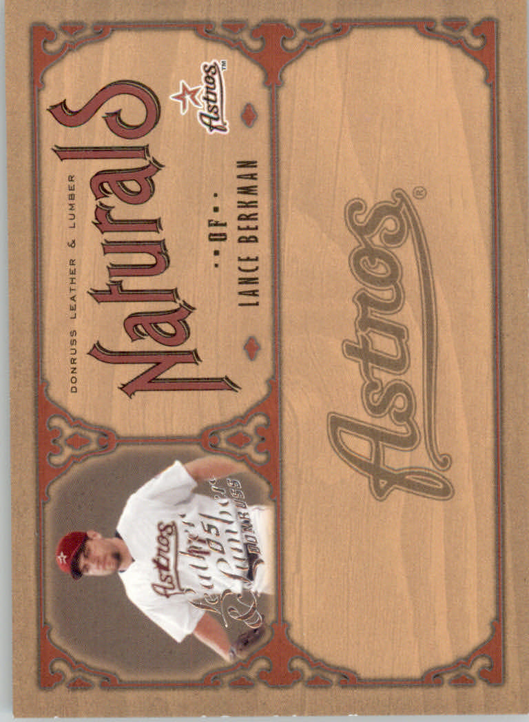 2005 Leather and Lumber Baseball "Naturals and Rivals" Insert Cards - Picture 14 of 66