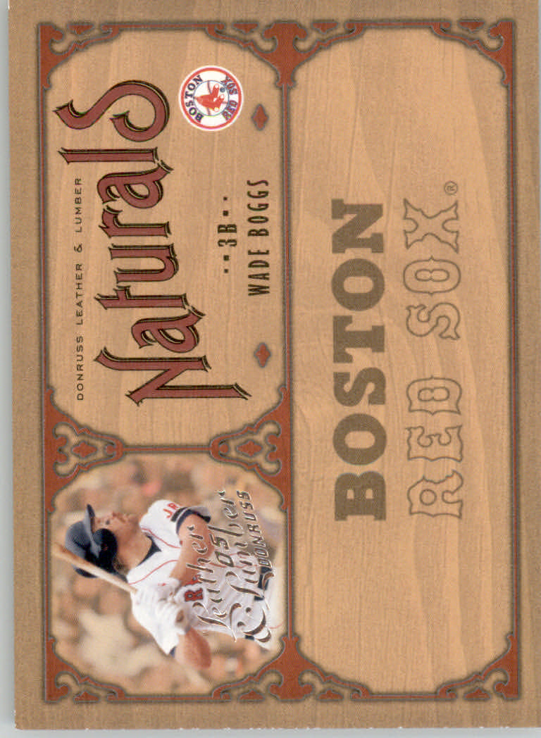 2005 Leather and Lumber Baseball "Naturals and Rivals" Insert Cards - Picture 28 of 66