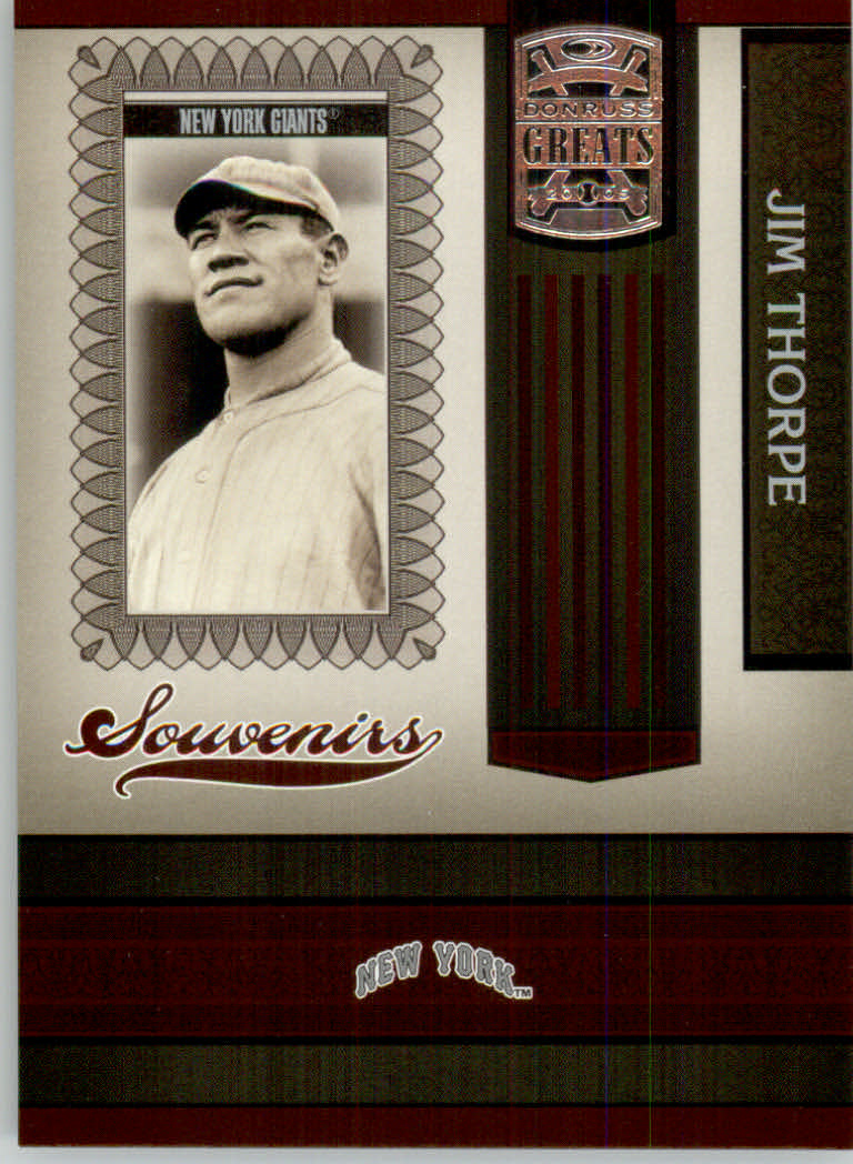 2005 Donruss Greats Baseball "Souvenirs" Insert Cards - Picture 18 of 21
