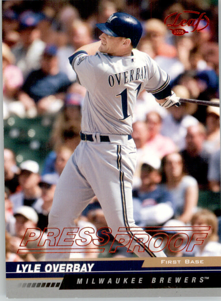 Carte Parallele "Prove di Stampa" Leaf Baseball 2005 - Foto 22 di 31