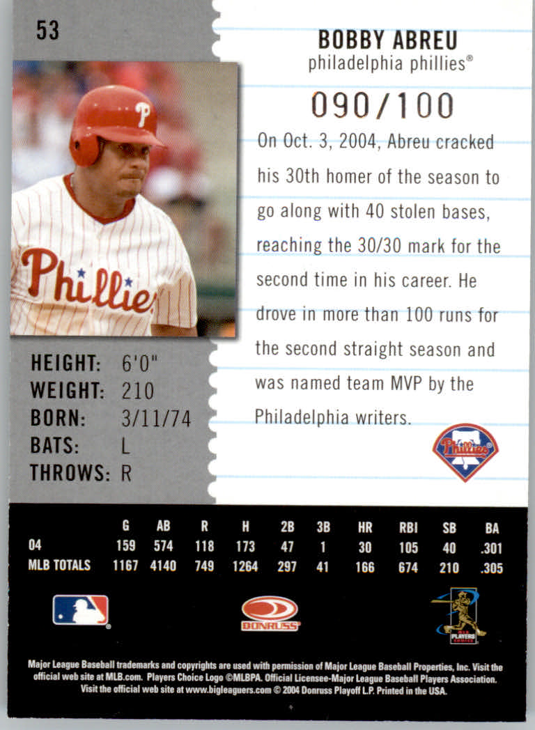 2005 Leaf Century Baseball "Post Marks" Parallel Cards - Picture 9 of 17