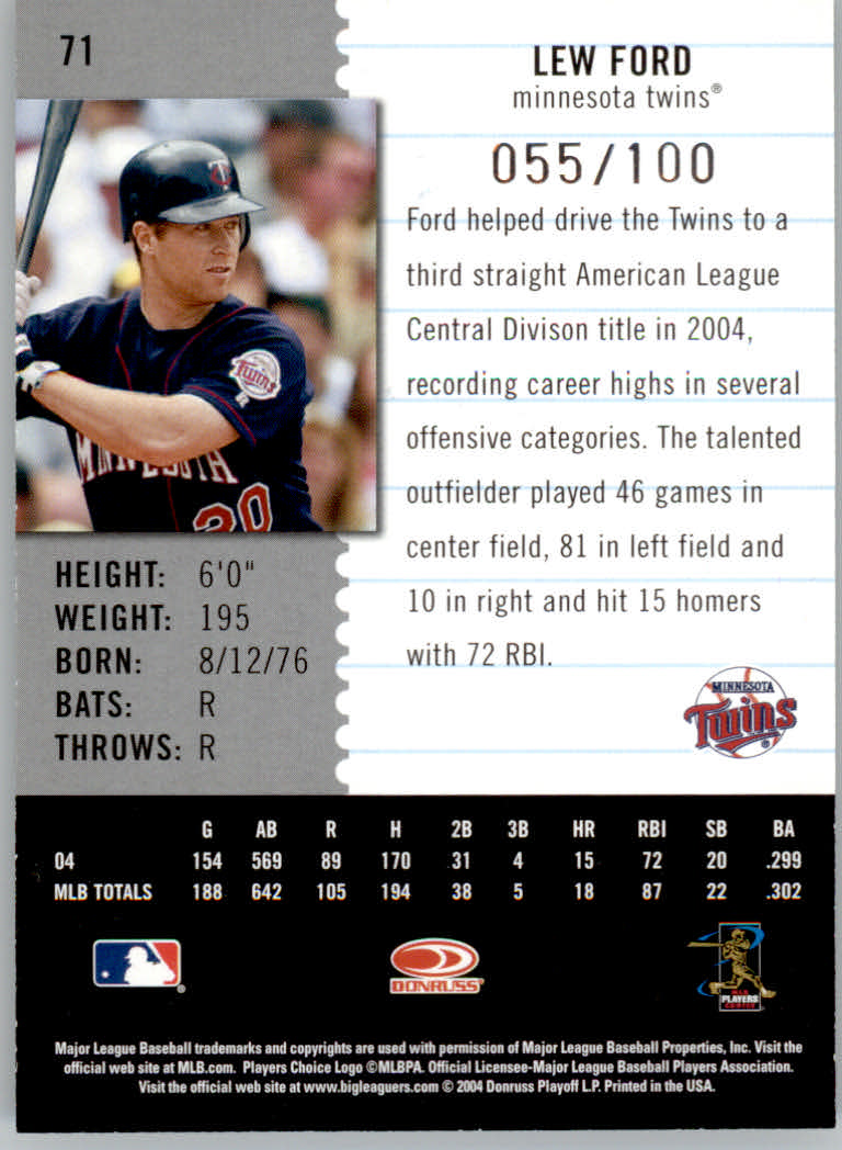 2005 Leaf Century Baseball "Post Marks" Parallel Cards - Picture 11 of 17