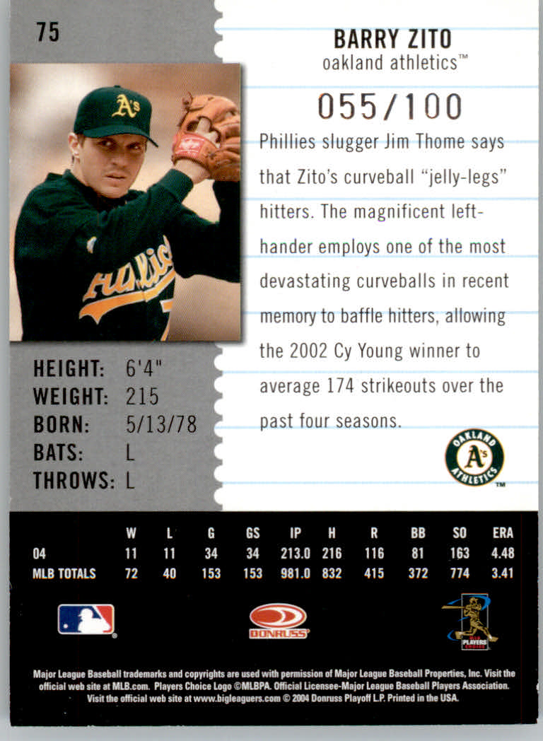 2005 Leaf Century Baseball "Post Marks" Parallel Cards - Picture 13 of 17