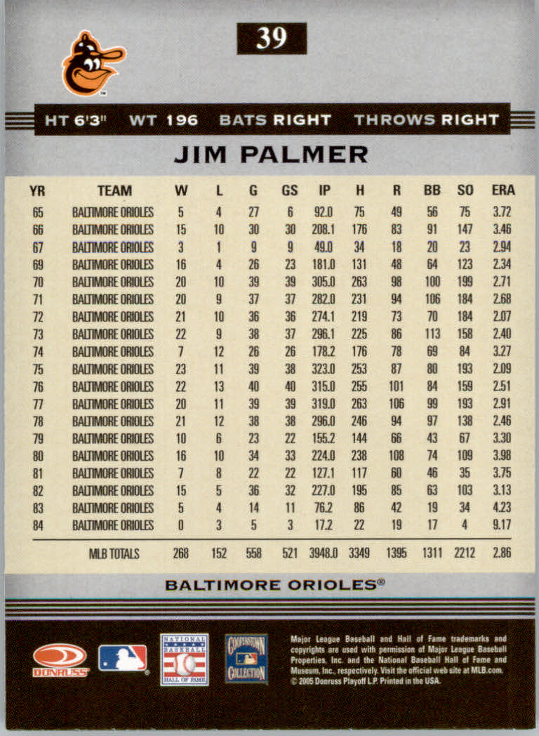 2005 Donruss Greats Baseball "Holofoil" Parallel Cards - Picture 31 of 93