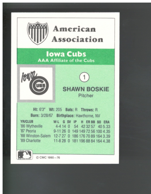 A8016- 1990 CMC Minor League Baseball Cards GROUP3 -You Pick- 15+ FREE US SHIP - Picture 6 of 107