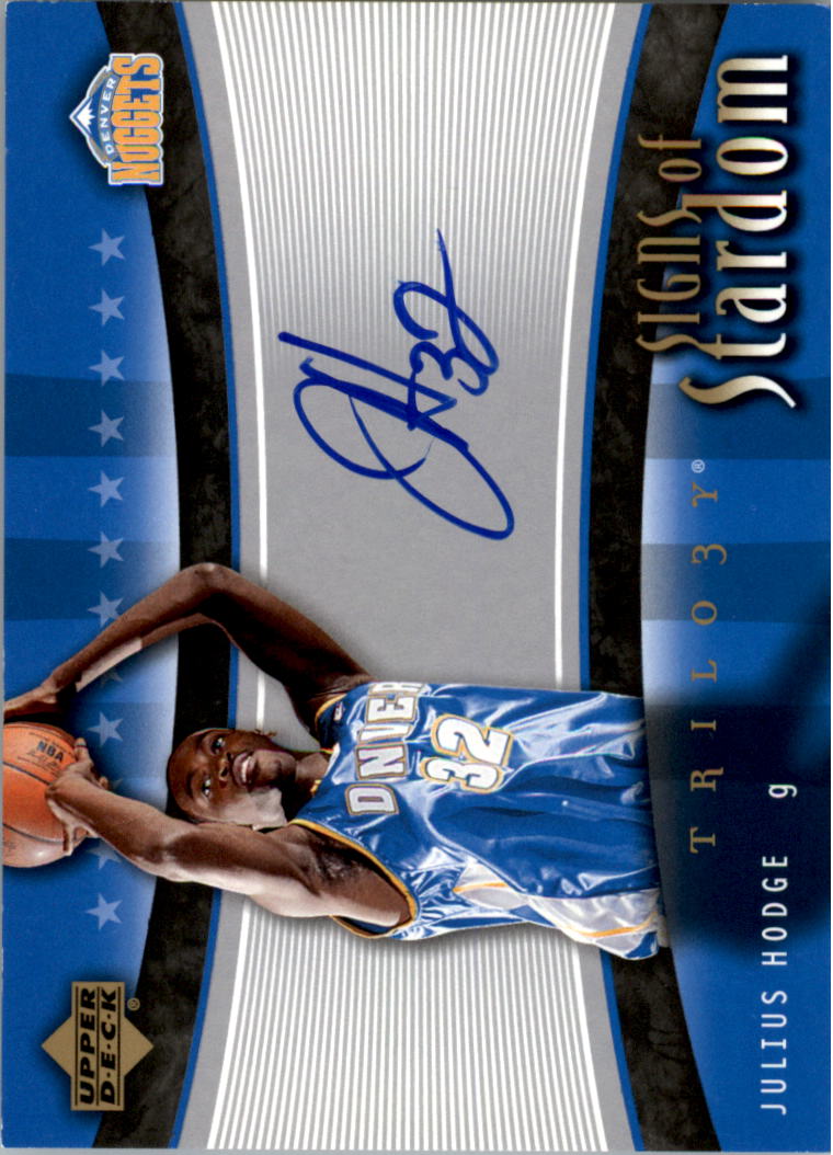 2005-06 Upper Deck Trilogy Basketball Signs of Stardom AUTO You Pick - Picture 13 of 26