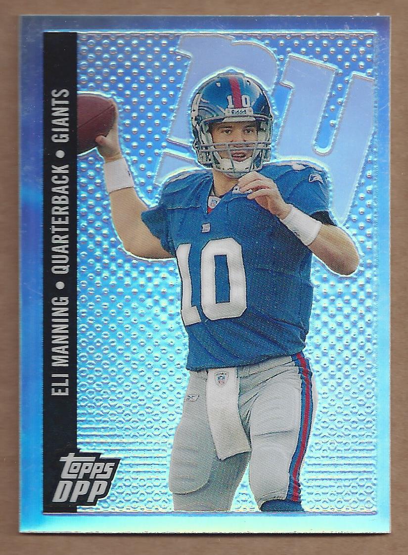 ELI MANNING 2007 Topps Draft Picks Prospects (DPP) Chrome Gold Refractor  /25 #48