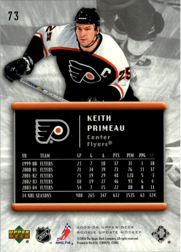 2005-06 Upper Deck Rookie Update Hockey Card Pick - Picture 141 of 215
