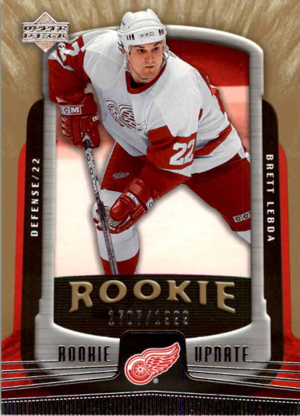 2005-06 Upper Deck Rookie Update Hockey Card Pick - Picture 200 of 215