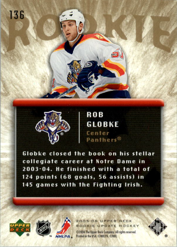 2005-06 Upper Deck Rookie Update Hockey Card Pick - Picture 205 of 215