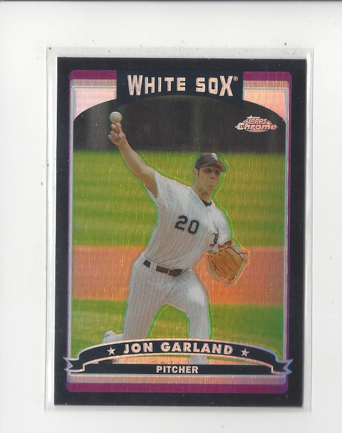 2006 Topps Chrome Baseball Black Refractor Singles /549