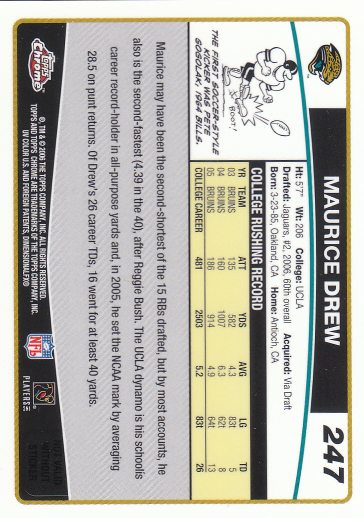 2006 Topps Carte Calcio Cromate Parte 3 Parallele e Autografe - Foto 277 di 311